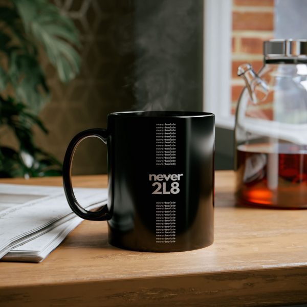 NEVER 2L8 Official Logo Mug – Image 2