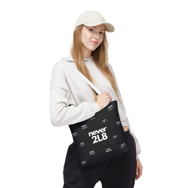 NEVER 2L8 Official Tote Bag – Image 3