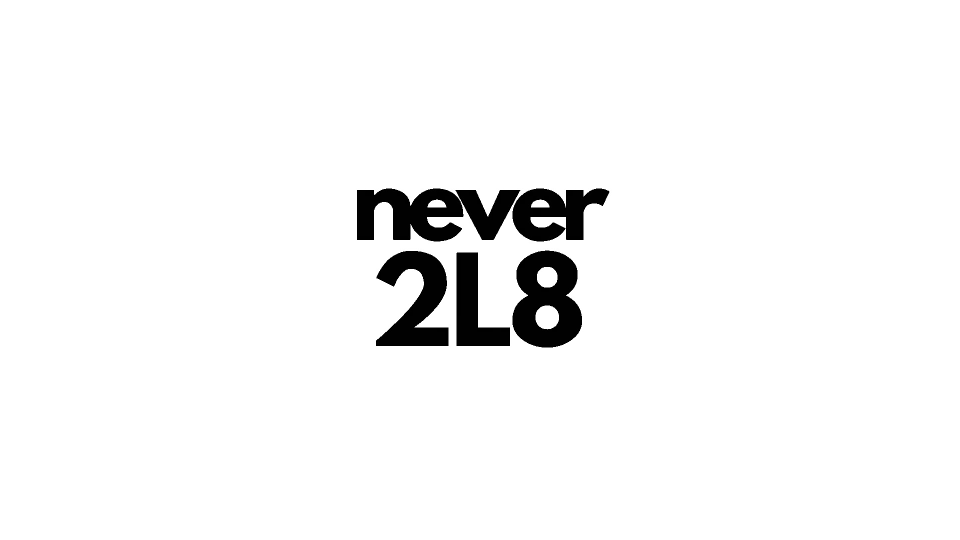 Logo NEVER 2L8